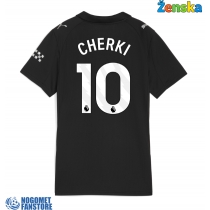 Manchester City Rayan Cherki #10 Gostujuci Dres za Ženska 2025-26 Kratak Rukav